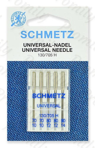 Иглы стандартные №70(2), 80(2), 90, Schmetz, набор 5 шт от магазина Promily в Владикавказе
