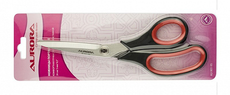 Ножницы раскройные с резиновыми вставками 27 см Aurora (AU-901-105) от магазина Promily в Владикавказе