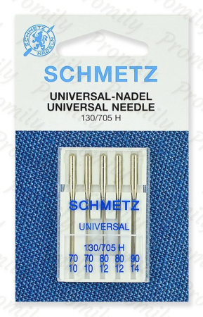 Иглы стандартные №70(2), 80(2), 90, Schmetz, набор 5 шт от магазина Promily в Владикавказе